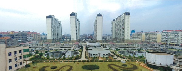江西最大污水處理廠——南昌朝陽污水處理廠二期工程（省、市優(yōu)良工程，獲滕王閣杯）